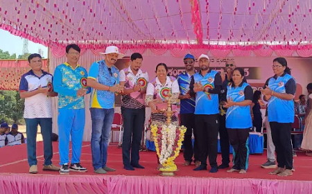ಕ್ರೀಡೆಯಿಂದ ಸೌಹಾರ್ದ ಮತ್ತು ಸ್ಪರ್ಧಾತ್ಮಕತೆ ಮುಖ್ಯ : ಜಿಲ್ಲಾಧಿಕಾರಿ ಡಾ ಕೆ. ವಿದ್ಯಾಕುಮಾರಿ...!!