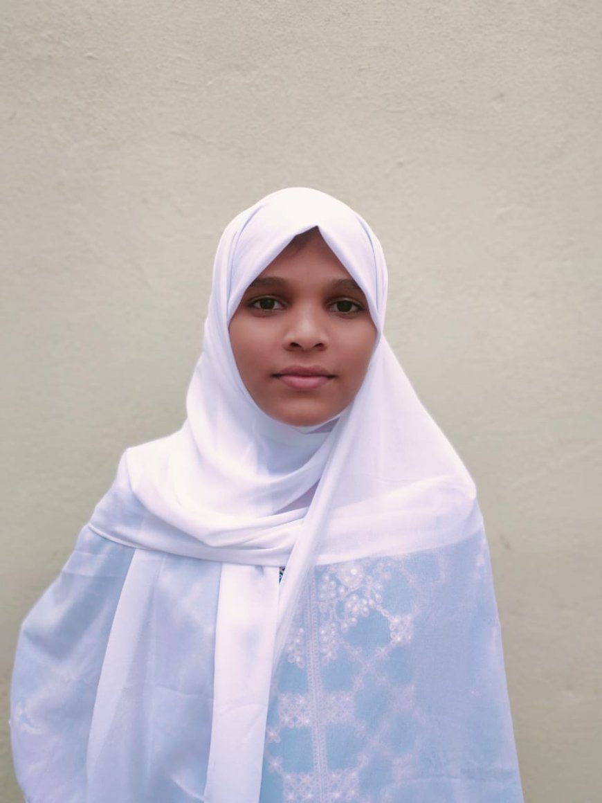 ಮದ್ರಸ ಪಬ್ಲಿಕ್ ಪರೀಕ್ಷೆ : 5 ನೇ ತರಗತಿ ವಿದ್ಯಾರ್ಥಿನಿ ಫಾತಿಮತ್ ಸನ ಮಡಂತ್ಯಾರು 600 ರಲ್ಲಿ 600 ಅಂಕ