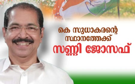 കെ സുധാകരന്റെ സ്ഥാനത്തേക്ക് സണ്ണി ജോസഫ്