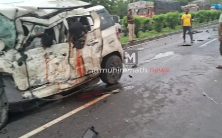 ವಿಜಯಪುರ | ಸರಣಿ ಅಪಘಾತ: ಒಂದೇ ಕುಟುಂಬದ ನಾಲ್ವರು ಸೇರಿ ಆರು ಮಂದಿ ಮೃತ್ಯು