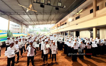 ಮುನವ್ವಿರುಲ್ ಇಸ್ಲಾಂ ಗಾಂಧಿನಗರ ಮದ್ರಸದಲ್ಲಿ ಮಾದಕ ದ್ರವ್ಯ ವಿರುದ್ಧ ಅಭಿಯಾನ  & ಸ್ನೇಹ ಸಹವಾಸ ಏಕದಿನ ಶಿಬಿರ