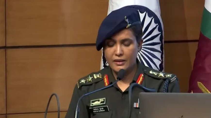ಆಪರೇಷನ್ ಸಿಂಧೂರ್: ಪಾಕಿಸ್ತಾನಕ್ಕೆ ದಿಟ್ಟ ಉತ್ತರ ನೀಡಿದ ಕರ್ನಲ್ ಸೋಫಿಯಾ ಖುರೇಷಿ
