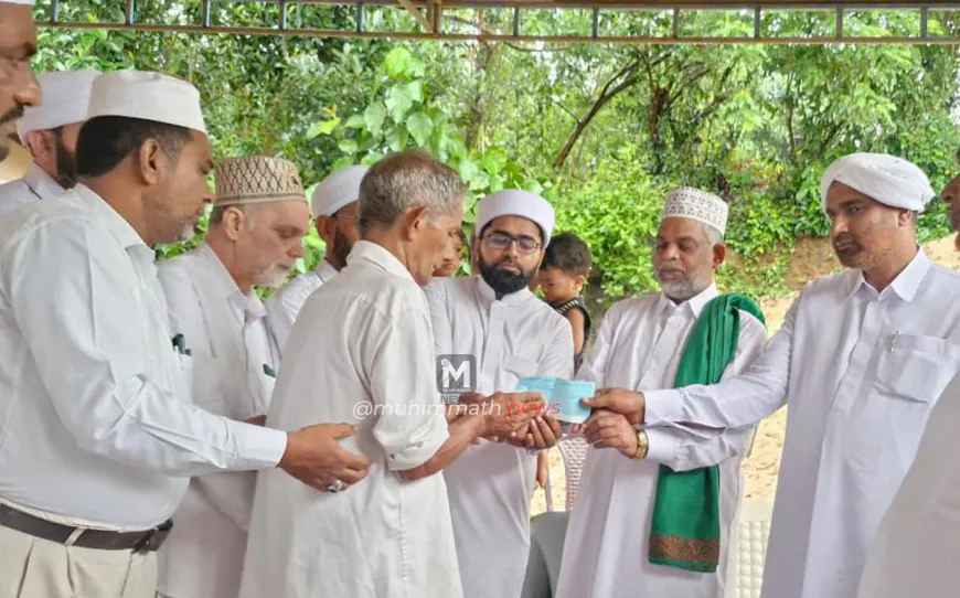 ರಹೀಂ ಮನೆಗೆ ಸುನ್ನಿ ಕೋ ಆರ್ಡಿನೇಷನ್ ನಾಯಕರ ಭೇಟಿ- ಧನ ಸಹಾಯ ಹಸ್ತಾಂತರ