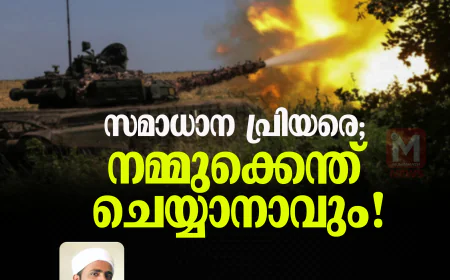 സമാധാനപ്രിയരെ നമുക്ക് എന്ത് ചെയ്യാനാവും