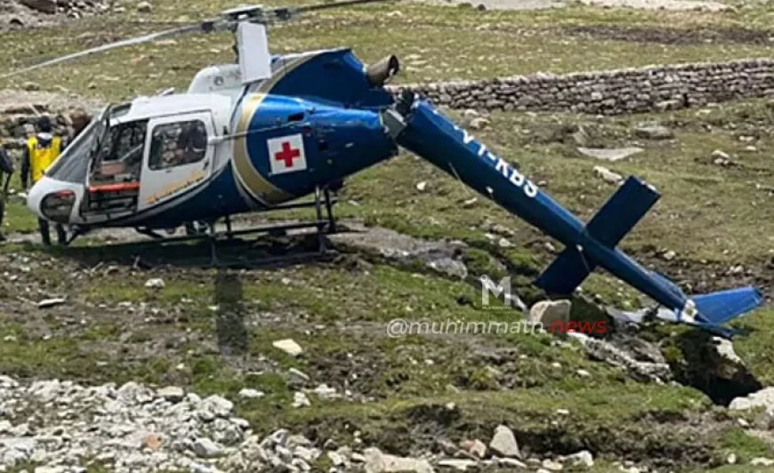 ಉತ್ತರಾಖಂಡದಲ್ಲಿ ಹೆಲಿಕಾಪ್ಟರ್ ಪತನ : ಪೈಲಟ್ ಸೇರಿ 7 ಮಂದಿ ಮೃತ್ಯು