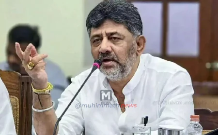 'CM' ಸಿದ್ದರಾಮಯ್ಯ ಕೈ ಬಲಪಡಿಸ್ತೇವೆ, ರಾಜ್ಯದಲ್ಲಿ ಯಾವ ನಾಯಕತ್ವ ಬದಲಾವಣೆ ಇಲ್ಲ : ಡಿಸಿಎಂ ಡಿಕೆಶಿ ಸ್ಪಷ್ಟನೆ