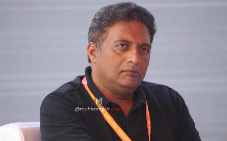 ಜನಪ್ರತಿನಿಧಿಯಾಗಿ ಜವಾಬ್ದಾರಿಯಿಂದ ಮಾತನಾಡಿ: ಸಚಿವ ಎಂ.ಬಿ.ಪಾಟೀಲ್ ಗೆ ಪ್ರಕಾಶ್ ರೈ ತಿರುಗೇಟು