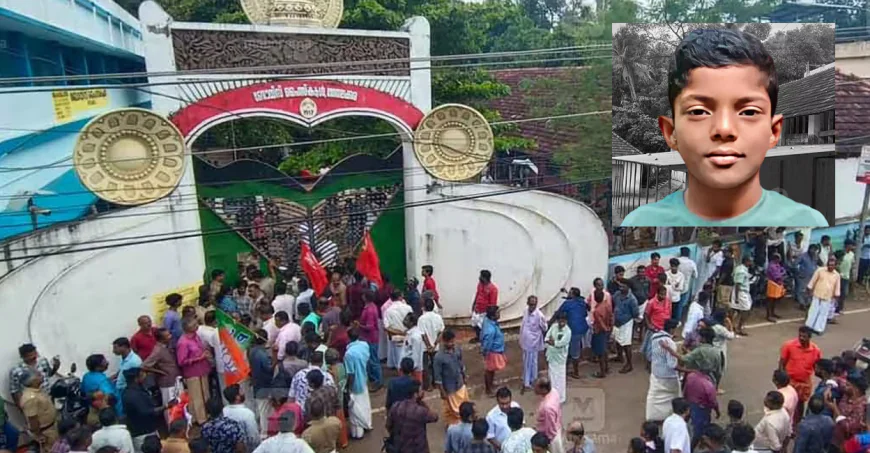 സ്‌കൂളില്‍ വിദ്യാര്‍ത്ഥി ഷോക്കറ്റ് മരിച്ച സംഭവം; പ്രതിഷേധം ശക്തമാവുന്നു