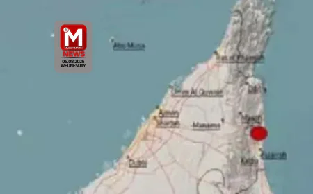 യുഎഇ ഖോര്‍ ഫക്കാനില്‍ നേരിയ ഭൂചലനം; ആളപായമില്ല