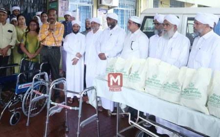 സ്‌നേഹ സന്ദേശങ്ങള്‍ കൈമാറി കാരുണ്യ സ്പര്‍ശം; മുഹിമ്മാത്തിന്റെ സേവന മുഖം ശ്രദ്ധേയമാകുന്നു