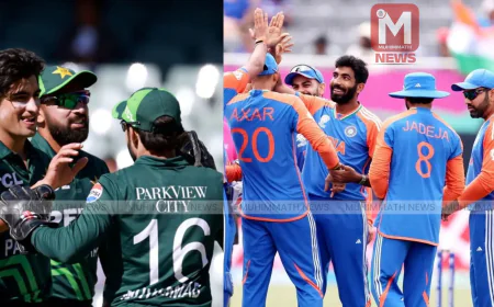 ഏഷ്യാ കപ്പ് ഇന്ത്യ-പാക് മത്സരം; ഹസ്തദാനം ചെയ്യാതെ ഇരു ടീമുകൾ