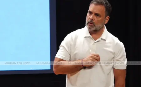 വോട്ട് കൊള്ളക്ക് കൂട്ടുനില്‍ക്കുന്നു; തിരഞ്ഞെടുപ്പ് കമ്മിഷനെ വീണ്ടും രൂക്ഷമായി വിമര്‍ശിച്ച് രാഹുല്‍ ഗാന്ധി