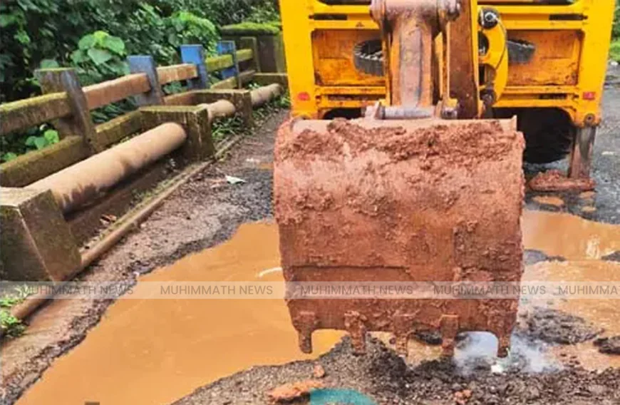 ദുരിതയാത്രക്ക് ആശ്വാസം; ചെര്‍ക്കള-കല്ലടുക്ക റോഡ് നവീകരണ പ്രവൃത്തിക്ക് തുടക്കം