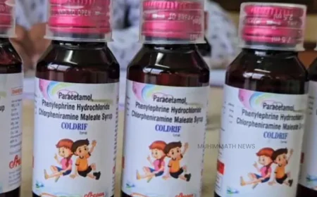 ചുമ മരുന്നുകൾ കാരണം കുട്ടികൾ മരിച്ച സംഭവം; കേരളത്തിൽ കോൾഡ്രിഫ് സിറപ്പിന്റെ വിതരണം നിർത്തിവെച്ചു