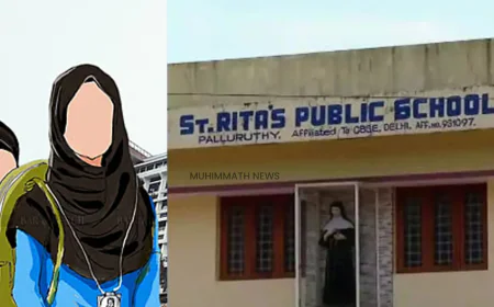 സ്കൂളിലെ ഹിജാബ് വിവാദം; സ്‌കൂൾ നിയമാവലി അംഗീകരിക്കുന്നു, വർഗീയവാദികൾക്ക് ഇടം കൊടുക്കില്ലെന്ന് കുട്ടിയുടെ പിതാവ്