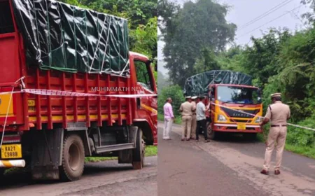 അനധികൃത കാലിക്കടത്താണെന്ന് ആരോപിച്ച് കാസർകോട് സ്വദേശിയായ ലോറി ഡ്രൈവര്‍ക്ക് വെടിയേറ്റു