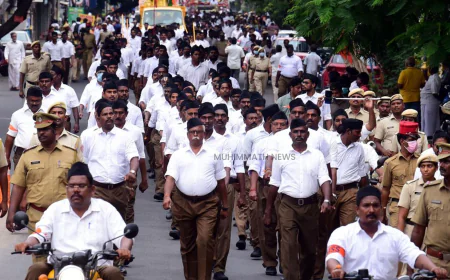 കർണാടകയിൽ ആർഎസ്എസ് പരിപാടിയിൽ പങ്കെടുത്ത സർക്കാർ ജീവനക്കാരന് സസ്പെൻഷൻ