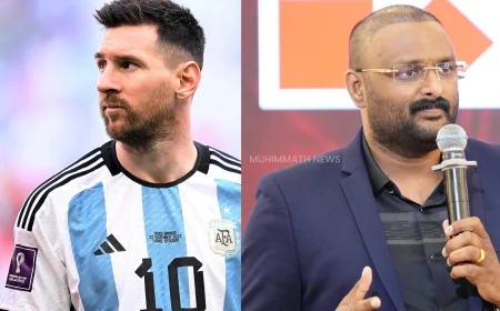 നവംബറിൽ മെസ്സി കേരളത്തിലേക്കില്ല; ഫിഫ അനുമതി ലഭിച്ചില്ലെന്ന് സ്പോൺസർ ആന്‍റോ അഗസ്റ്റിൻ