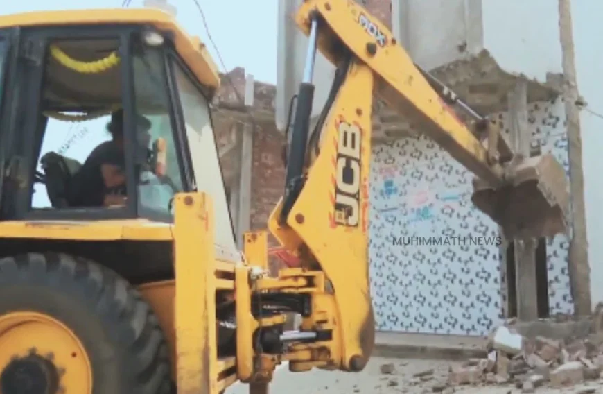 വീണ്ടും ബുൾഡോസർ രാജ്; ഉത്തർ പ്രദേശിലെ സംബലിൽ മദ്റസ ഇടിച്ചുനിരത്തി അധികൃതർ