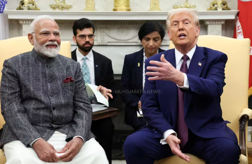 റഷ്യയില്‍ നിന്നും ഇന്ത്യ എണ്ണ വാങ്ങില്ലെന്ന അവകാശവാദവുമായി ഡോണൾഡ് ട്രംപ്