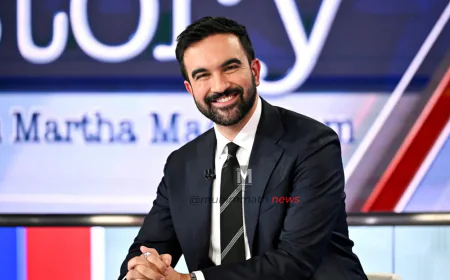 ನ್ಯೂಯಾರ್ಕ್ ನ ನೂತನ ಮೇಯರ್ ಆಗಿ ಜೋಹ್ರಾನ್ ಮಮ್ದಾನಿ ಆಯ್ಕೆ