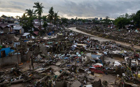 ಕಲ್ಮೇಗಿ ಚಂಡಮಾರುತದಿಂದ 240 ಸಾವು : ತುರ್ತು ಪರಿಸ್ಥಿತಿ ಘೋಷಿಸಿದ ಫಿಲಿಪೈನ್ಸ್