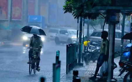സംസ്ഥാനത്ത് ഇന്ന് മുതൽ  മഴയ്ക്ക് സാധ്യതയെന്ന് കേന്ദ്ര കാലാവസ്ഥാ വകുപ്പ് 