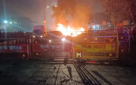 ಕೆಂಪು ಕೋಟೆ ಬಳಿ ಕಾರಿನಲ್ಲಿ ಸ್ಫೋಟ; 8 ಮಂದಿ ಸಾವು: ದೆಹಲಿಯಲ್ಲಿ ಹೈಅಲರ್ಟ್ ಘೋಷಣೆ