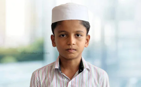 മദ്റസ കലോത്സവത്തിൽ കലാപ്രതിഭയായി സൽമാനുൽ ഫാരിസ്