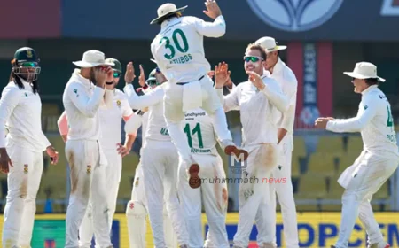 ತವರಿನಲ್ಲಿ ದಕ್ಷಿಣ ಆಫ್ರಿಕಾ ವಿರುದ್ಧ ಮುಗ್ಗರಿಸಿದ ಟೀಮ್ ಇಂಡಿಯಾ: ಭಾರತದ ವಿರುದ್ಧ 2-0 ಅಂತರದಿಂದ ಕ್ಲೀನ್ ಸ್ವೀಪ್