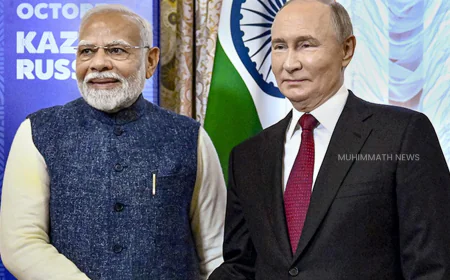 റഷ്യൻ പ്രസിഡൻ്റ്  വ്ളാദിമിർ പുടിന് പ്രധാനമന്ത്രിയുടെ ക്ഷണം; ഡിസംബര്‍ നാലിന് ഇന്ത്യയിലെത്തും