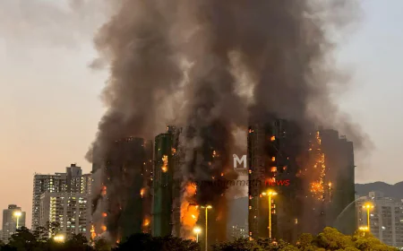 ಹಾಂಗ್‌ಕಾಂಗ್ ಅಗ್ನಿ ಅವಘಡ: ಸಾವಿನ ಸಂಖ್ಯೆ 128ಕ್ಕೆ ಏರಿಕೆ; 200ಕ್ಕೂ ಅಧಿಕ ಮಂದಿ ಮಿಸ್ಸಿಂಗ್‌