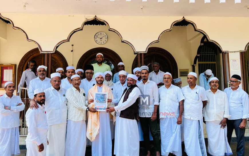 ರಾಜ್ಯಮಟ್ಟದ ಮುಅಲ್ಲಮ್ ಅವಾರ್ಡ್‌ ಆಯ್ಕೆಯಾದ ಲತೀಪ್ ಸಖಾಪಿ ಯವರಿಗೆ ಸನ್ಮಾನ