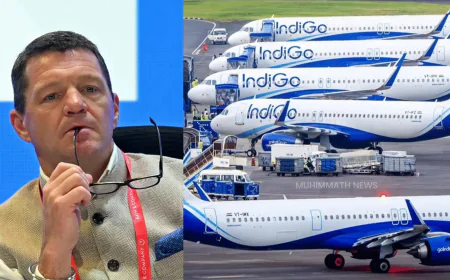 കണക്കുകൂട്ടലുകള്‍ പിഴച്ചു; ഇൻഡിഗോ വിമാന സർവീസുകൾ റദ്ദാക്കിയതിൽ കുറ്റസമ്മതവുമായി സി ഇ ഒ 