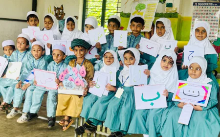 അറബി ഭാഷ ദിനത്തിൽ സ്നേഹ ഭാഷയെ നെഞ്ചോട് ചേർത്ത് അലിഫ് വാലി പ്രീസ്കൂൾ വിദ്യാർത്ഥികൾ