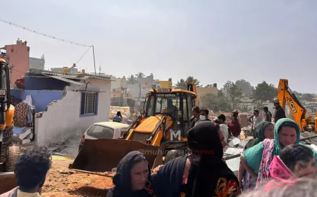 ಬೆಂಗಳೂರಿನಲ್ಲಿ 400ಕ್ಕೂ ಅಧಿಕ ಮನೆ ನೆಲಸಮ; ಮೂರು ಸಾವಿರಕ್ಕೂ ಅಧಿಕ ಮಂದಿ ಬೀದಿಪಾಲು