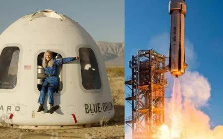 ചരിത്ര ചുവട്; ചക്രക്കസേരയിൽ ബഹിരാകാശ യാത്ര പൂർത്തിയാക്കി ബ്ലൂ ഒറിജിൻ 