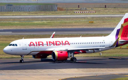 ತಾಂತ್ರಿಕ ದೋಷ : ದೆಹಲಿಯಿಂದ ಮುಂಬೈಗೆ ಹೊರಟಿದ್ದ ಏರ್ ಇಂಡಿಯಾ ವಿಮಾನ ತುರ್ತು ಭೂಸ್ಪರ್ಶ