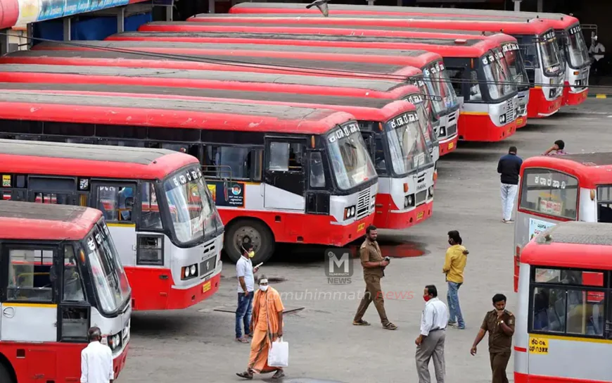 ಮಹಾರಾಷ್ಟ್ರದಲ್ಲಿ ಕರ್ನಾಟಕ ಬಸ್ ತಡೆದು ಶಿವಸೇನೆ ಪುಂಡಾಟ : 'KSRTC' ಬಸ್ ಸಂಚಾರ ಸ್ಥಗಿತ