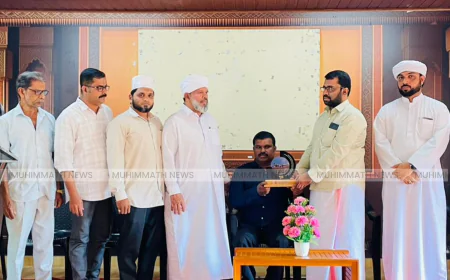പതിനെട്ട് വർഷത്തെ മാതൃക അധ്യാപനം; സതീഷ് മാസ്റ്റർക്ക് യാത്രയയപ്പ് നൽകി