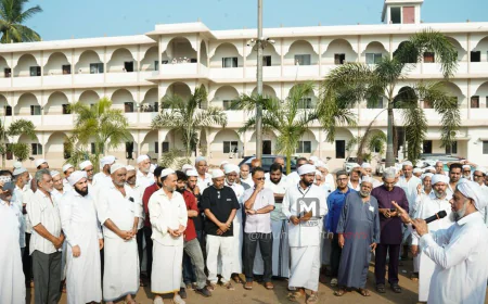 ತಲ್ಬಿಯತ್ ಮಂತ್ರಘೋಷಗಳೊಂದಿಗೆ ಮುಹಿಮ್ಮಾತ್ ಹಜ್ ಕ್ಯಾಂಪ್