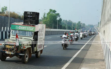 മുഹിമ്മാത്ത് അഹ്ദൽ ഉറൂസ്; കണ്ണുകൾക്ക് വിരുന്നൊരുക്കി ഖദമുൽ അഹ്ദലിയ്യ ബൈക്ക് റാലി