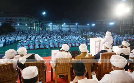 പതിനായിരങ്ങൾക്ക് തബറുക്ക് വിതരണത്തോടെ അഹ്ദൽ ഉറൂസിന് പ്രൗഢ സമാപ്‌തി