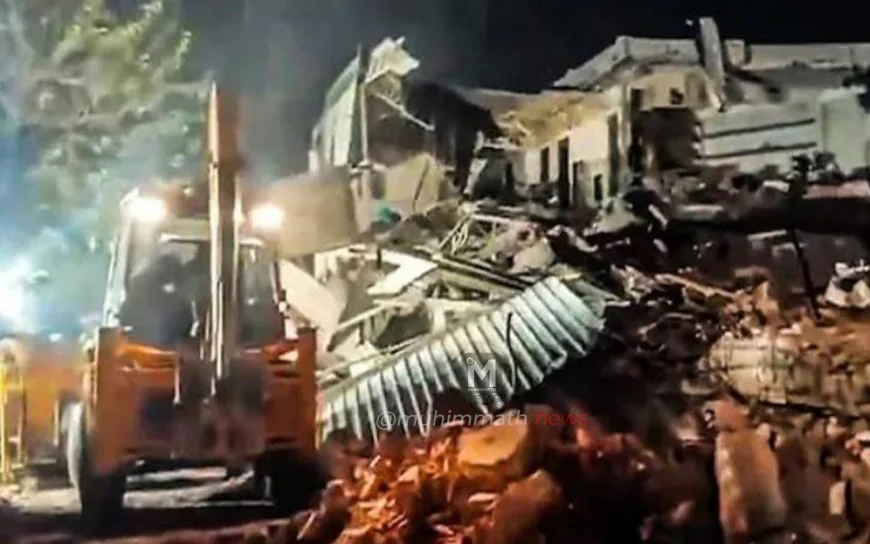 ದೆಹಲಿಯ ತುರ್ಕ್‌ಮನ್ ಗೇಟ್‌ನಲ್ಲಿ ಮಧ್ಯರಾತ್ರಿ ಬುಲ್ಡೋಜರ್ ರಾಜ್: ಸಂಘರ್ಷ, ಐವರು ಪೊಲೀಸರಿಗೆ ಗಾಯ