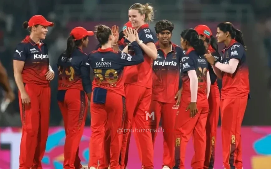 ಡಬ್ಲೂಪಿಲ್ ನಲ್ಲಿ ಆರ್ ಸಿಬಿಗೆ ಶುಭಾರಂಭ - ಮುಂಬೈ ವಿರುದ್ಧ ಭರ್ಜರಿ ಜಯ.!