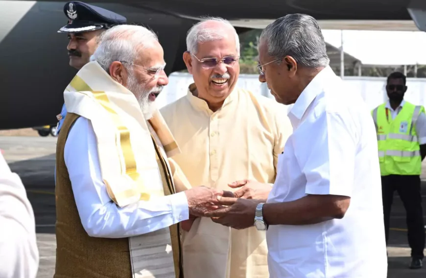 കേരളത്തിലെ റെയിൽ മേഖലയിൽ വലിയ മാറ്റമെന്ന് പ്രധാനമന്ത്രി; പുതിയ ട്രെയിനുകൾ ഫ്‌ളാഗ് ഓഫ് ചെയ്‌തു