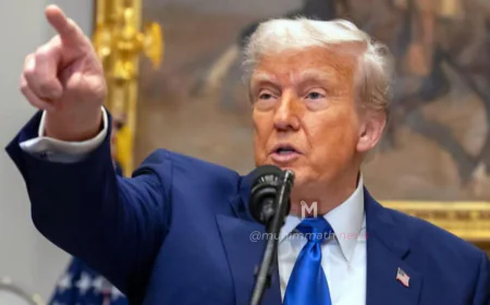 ಭಾರತ-ಅಮೆರಿಕ ಐತಿಹಾಸಿಕ ವ್ಯಾಪಾರ ಒಪ್ಪಂದ: ಆಮದು ಸುಂಕ ಶೇ. 18ಕ್ಕೆ ಇಳಿಕೆ:  ಟ್ರಂಪ್