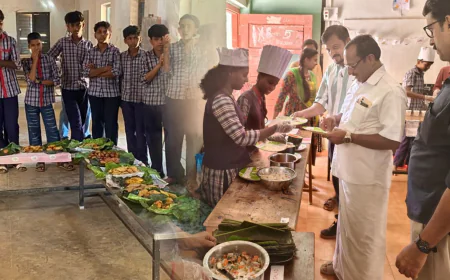 'രുചിയുടെ രസക്കൂട്ട്'; അംഗഡിമുഗർ ഗവ:ഹയർ സെക്കൻഡറിയിൽ ഭക്ഷ്യമേള സംഘടിപ്പിച്ചു