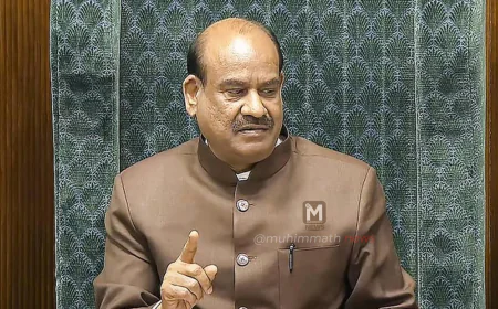 ಸ್ಪೀಕರ್ ಓಂ ಬಿರ್ಲಾ ವಿರುದ್ಧ ಕಾಂಗ್ರೆಸ್‌ನಿಂದ ಅವಿಶ್ವಾಸ ನಿರ್ಣಯದ ನೋಟಿಸ್