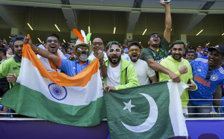 ബഹിഷ്‌കരണ വിവാദങ്ങൾക്കൊടുവിൽ ടി 20 ലോകകപ്പിൽ ഇന്ത്യാ - പാക് മത്സരം നാളെ